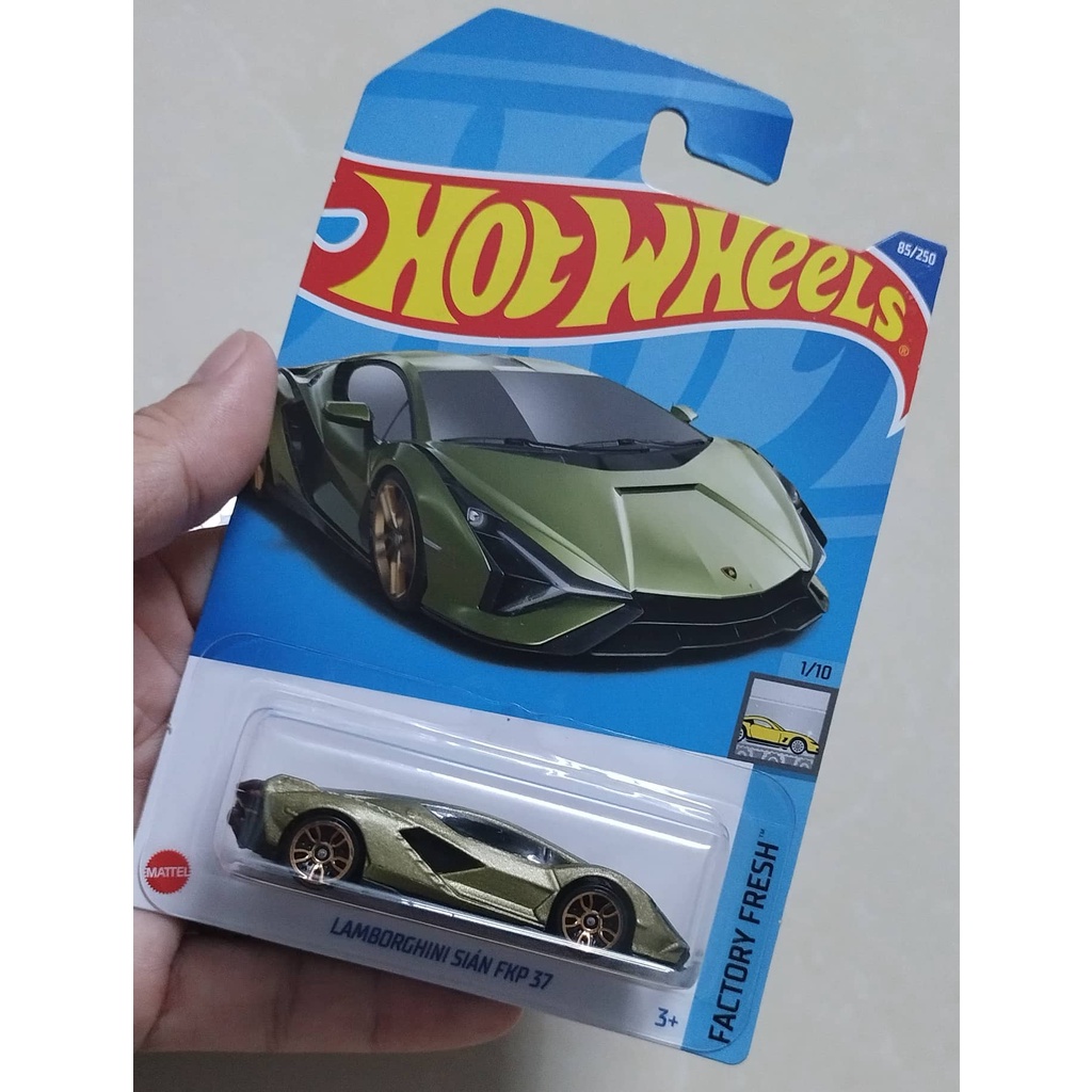 Xe Hotwheels Siêu Xe Lamborghini Sian FKP37