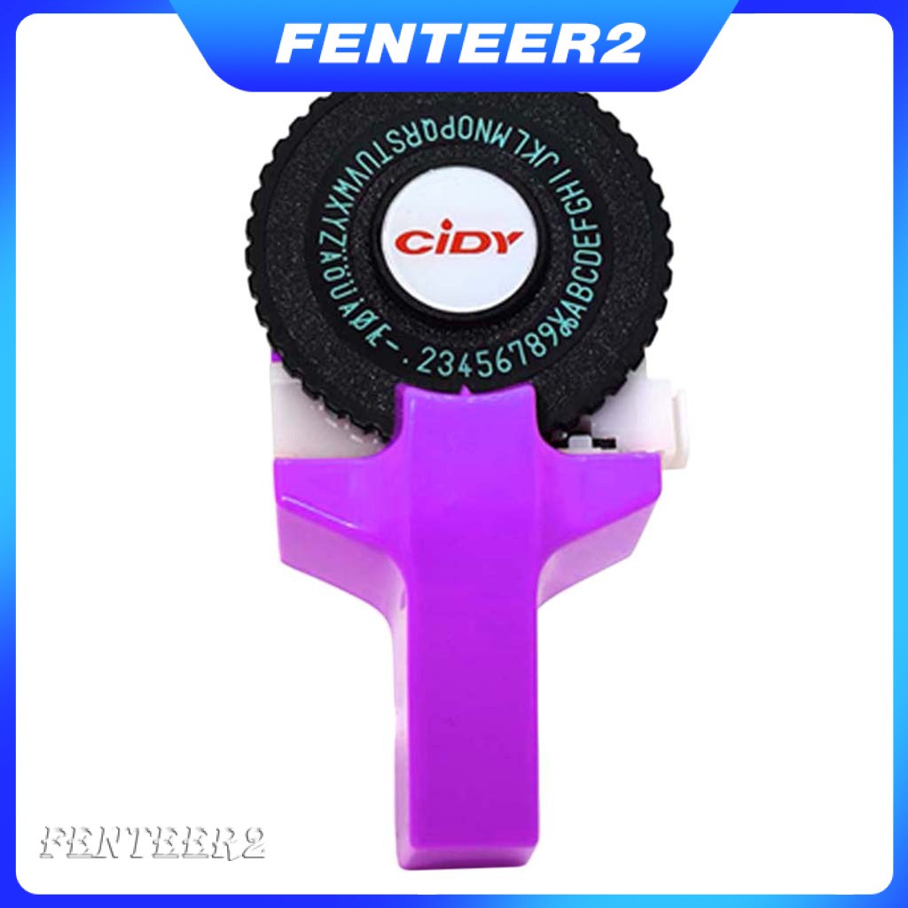 (Fenteer2 3c) 9mm 3d Cho Máy In Nhãn