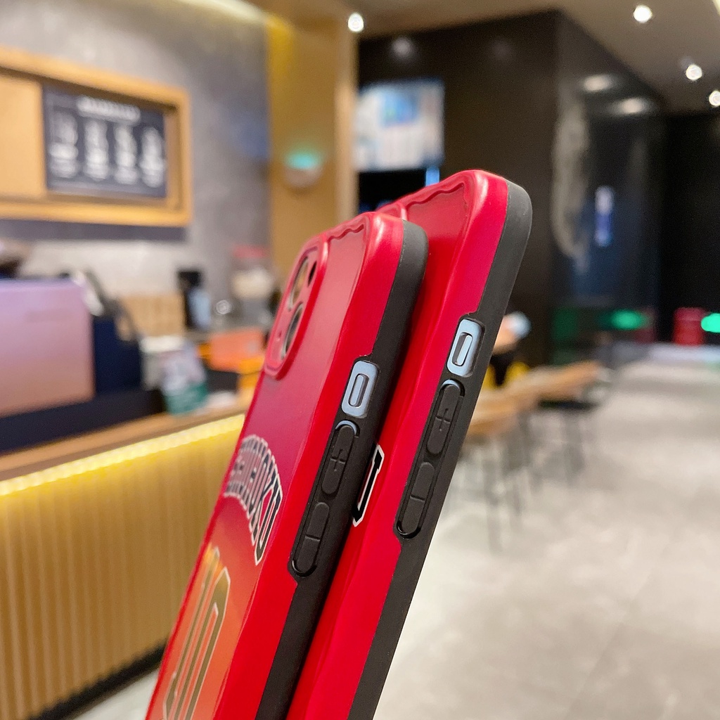 Ốp Điện Thoại Chống Sốc Tráng Gương Họa Tiết Hoạt Hình Cho iPhone 14 / 13 / 12 / 11