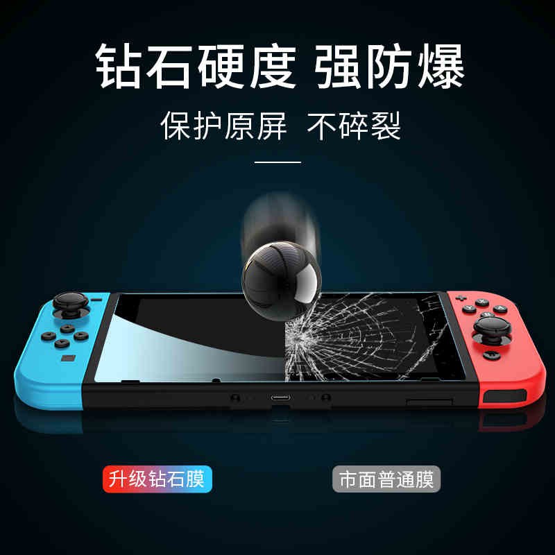 Kính Cường Lực 9h Bảo Vệ Màn Hình Máy Chơi Game Nintendo Switch