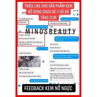 KEM NỞ NGỰC MINO'SBEAUTY
