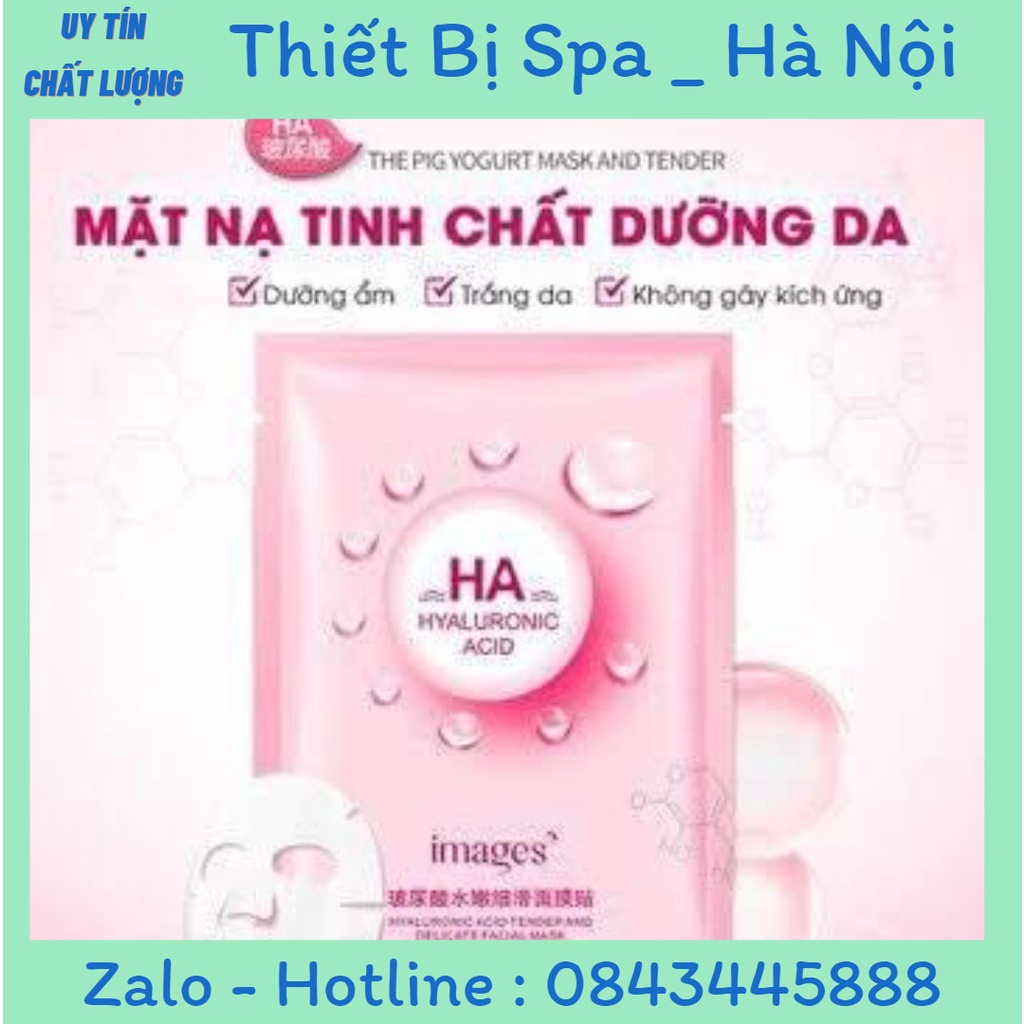 Mặt nạ HA màu xanh cây dưỡng ẩm kiểm soát dầu của Images nội địa Trung CHÍNH HÃNG CS25