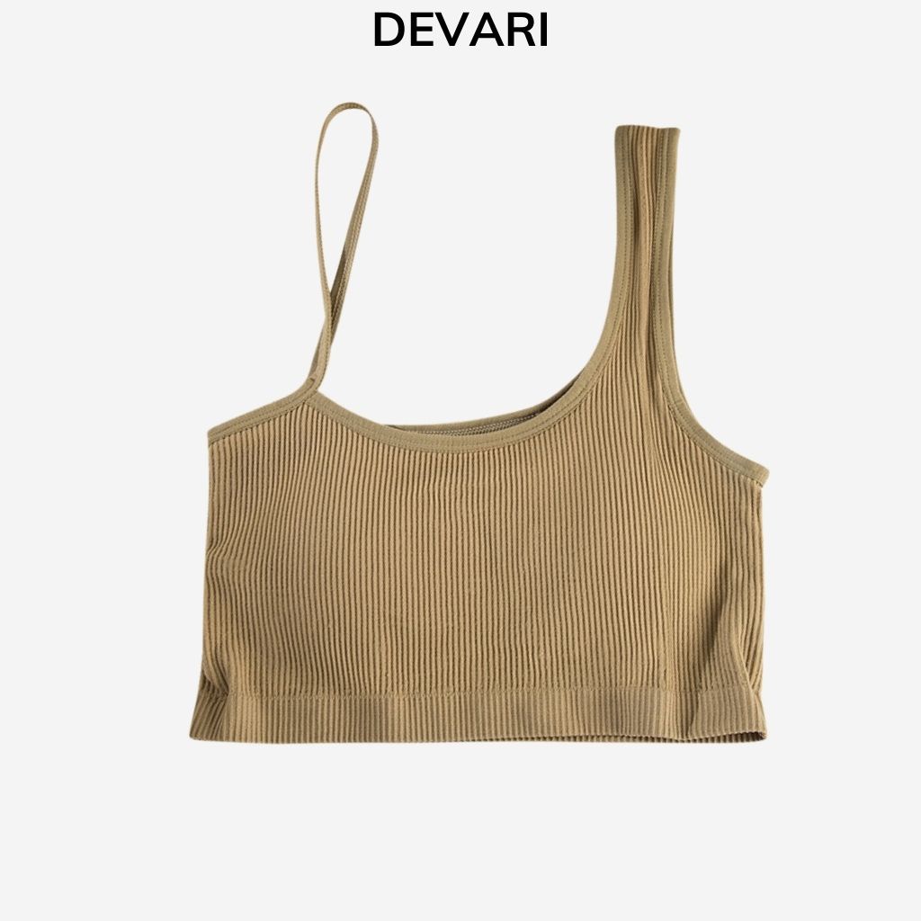 Áo bra nữ 2 dây chéo vai tập gym, thể thao gợi cảm và cá tính DEVARI B834