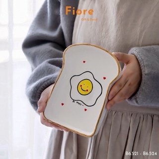 Đĩa sứ đẹp , dĩa sứ dễ thương Fiore