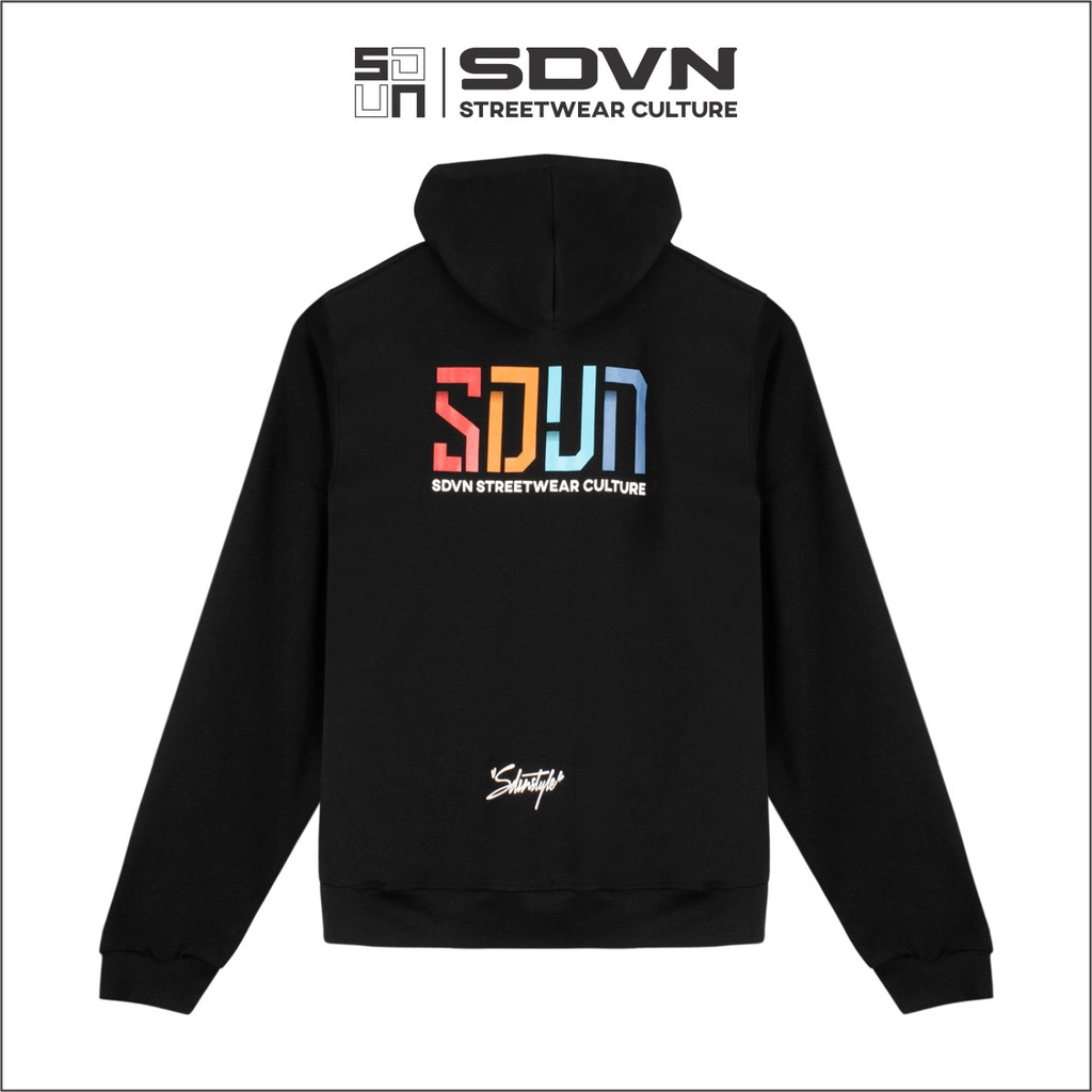 Áo Khoác Hoodie Zip Color Unisex Nam Nữ Form Rộng Local Brand SDVN
