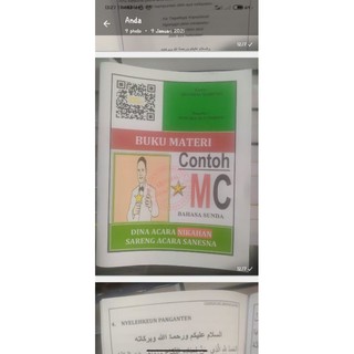 Túi Xách In Chữ Lecture Pack Plus Sundanese