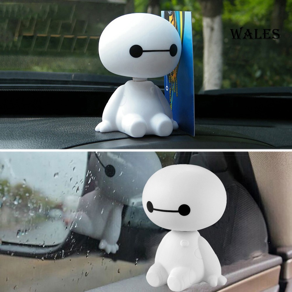 Mô Hình Nhân Vật Baymax Lắc Đầu Trang Trí Xe Ô Tô