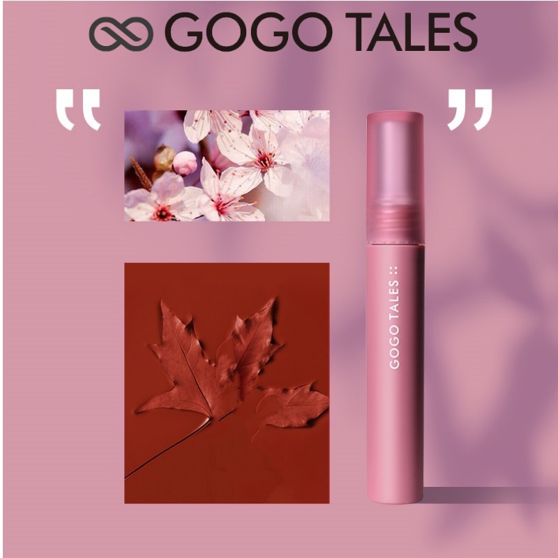 [ GoGo Tales 306 ] Son kem lì Gogo tales air velvet Lip Gloss GT163 nội địa Trung [ Hàng Auth - Chọn màu ] [ Có sẵn ]