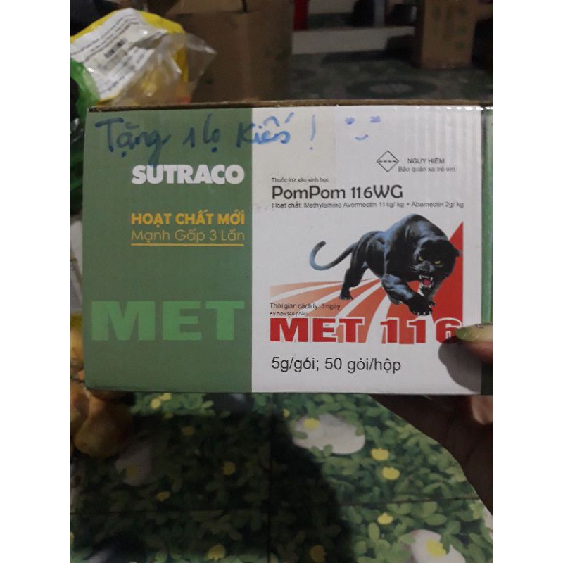 Chế Phẩm Phòng Trị Côn Trùng Met 116
