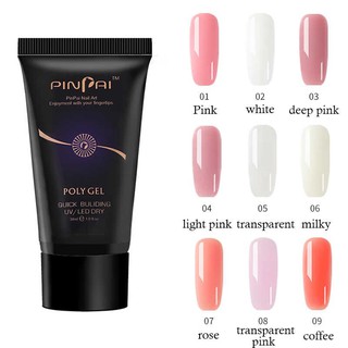 Gel Gôm Đắp Móng Pinpai 30ml