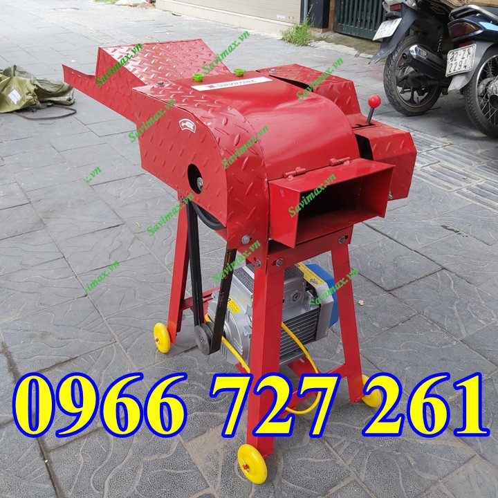 Máy băm nghiền đa năng, máy băm rơm, băm cỏ voi ,... làm thức ăn chăn nuôi cho trâu bò, trồng nấm ủ phân hữu cơ 3KW