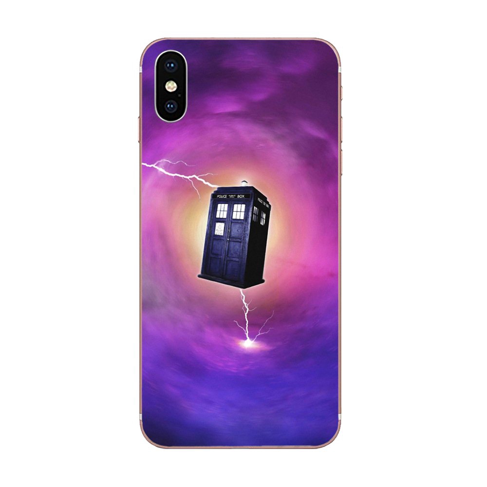 Ốp Điện Thoại Hình Doctor Who Tardis Marry Christmas Cho Samsung Galaxy J3 J5 J6 J7 Note 8 S6 S7 S8 S9 S10 Edge Plus 2016 2017 2018