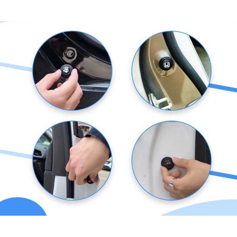 Nút giảm chấn đóng cửa ô tô, capo, cốp/ Nút giảm lực đóng cửa ô tô