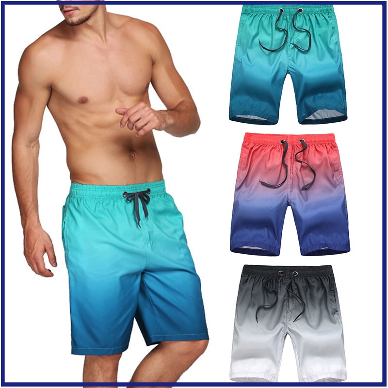 Quần Short Đi Biển Nhanh Khô Thời Trang Cho Nam