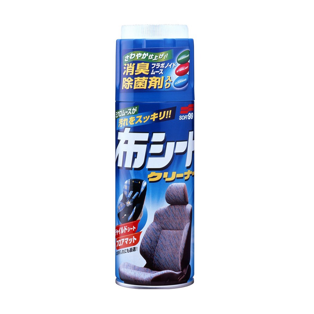 [Mã Bminc50 Giảm 10% Đơn 150k] Chai Xịt Vệ Sinh Ghế Nỉ Xe Ôtô New Fabric Seat Cleaner L-28 SOFT99 420ml