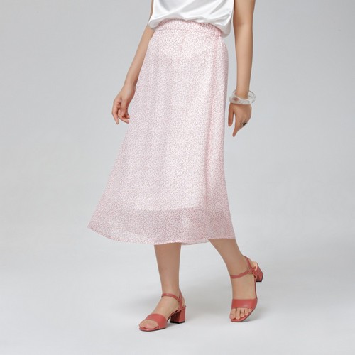 Chân váy Monde Point MPWA0616511 hoa văn đỏ | BigBuy360 - bigbuy360.vn