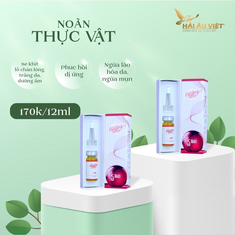 3 lo Noãn thực vật🍓GIÁ RẺ NHẤT🍓dưỡng da.cấp ẩm và phục hồi da