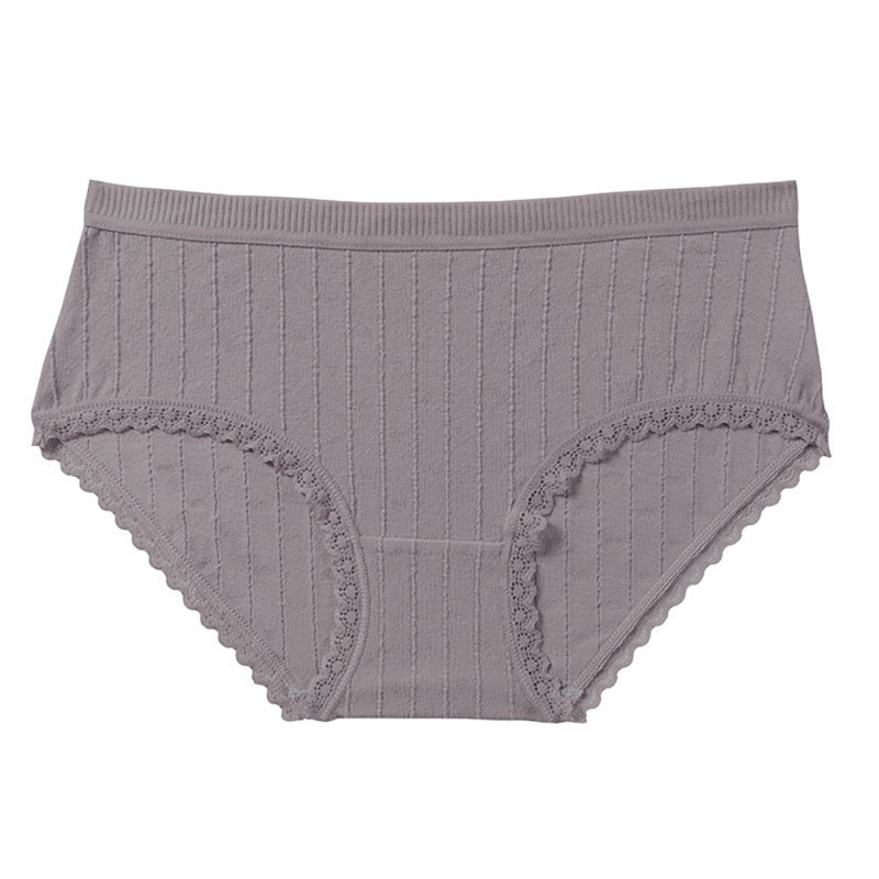 Quần lót cotton đường may chìm phong cách thời trang cho nữ