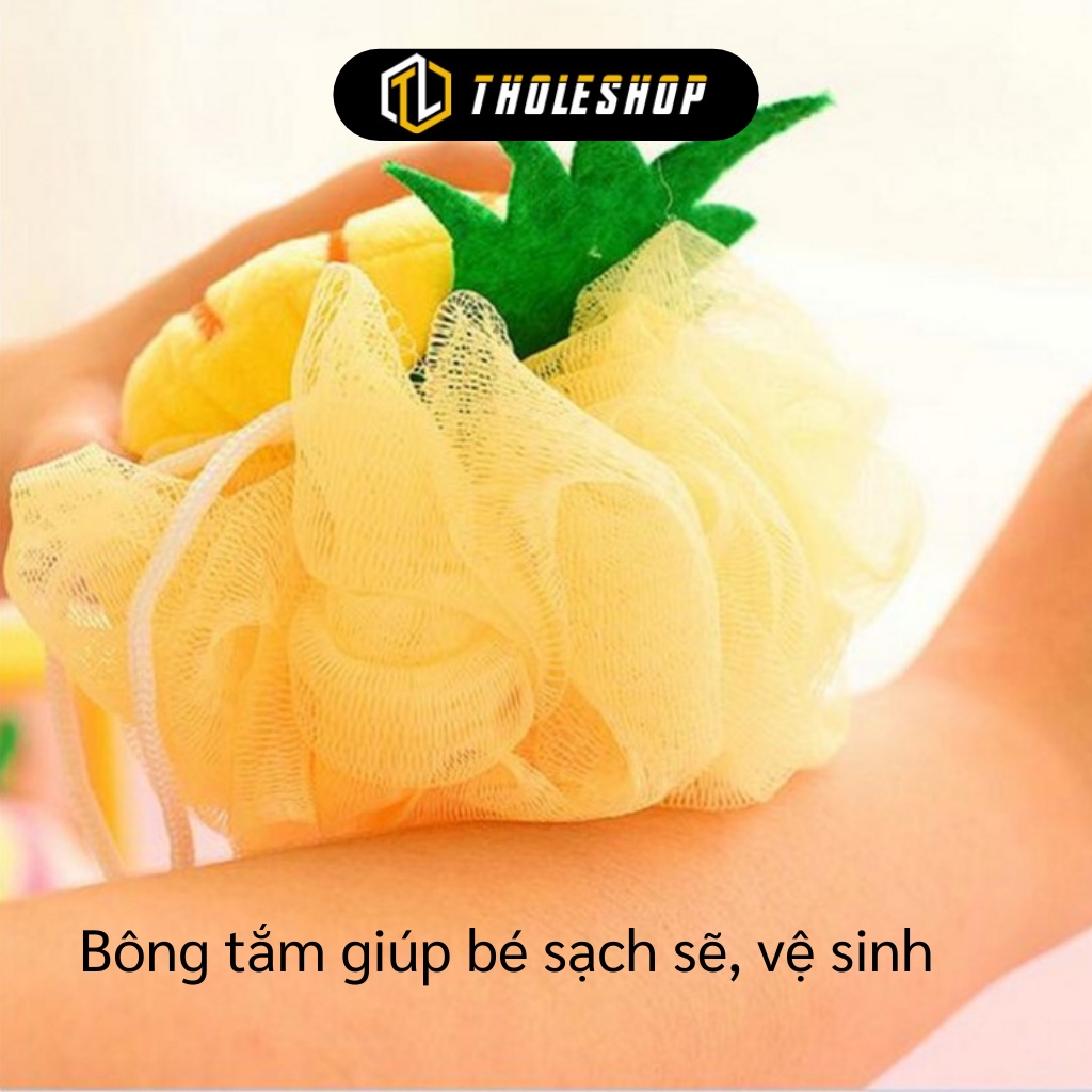 Bông Tắm - Bông Tắm Lưới Siêu Tạo Bọt Mềm Mại Không Gây Kích Ứng Da Hình Trái Cây 4222