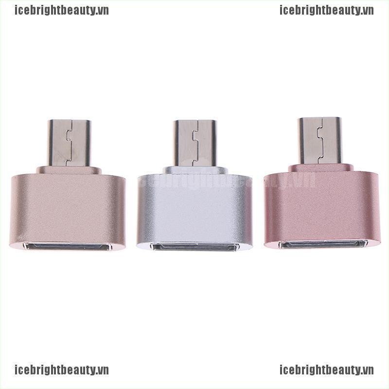 Đầu Chuyển Đổi Micro usb otg 2.0 type c Chất Lượng Cao