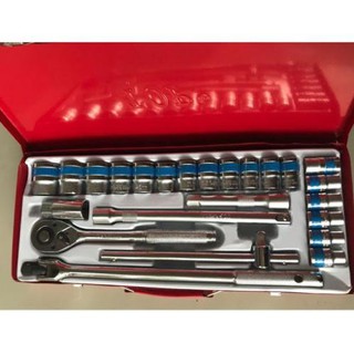Bộ khẩu 24 chi tiết 1/2" made in Taiwan