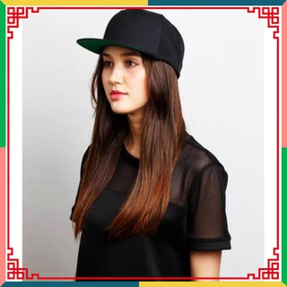Mũ snapback nón snapback siêu phẩm đen trơn xịn 2019.