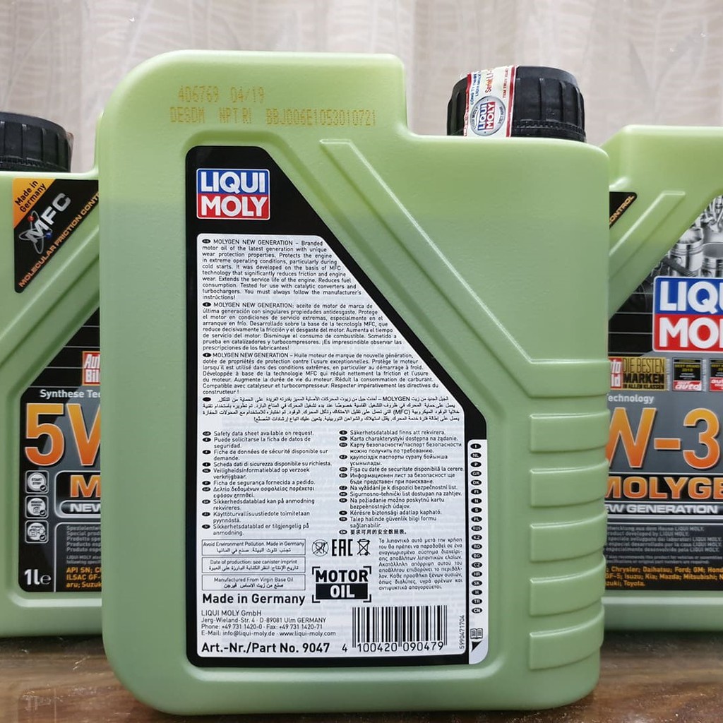 Dầu Nhớt Xe Tay Ga Liqui Moly 5w30 MolyGen 1L