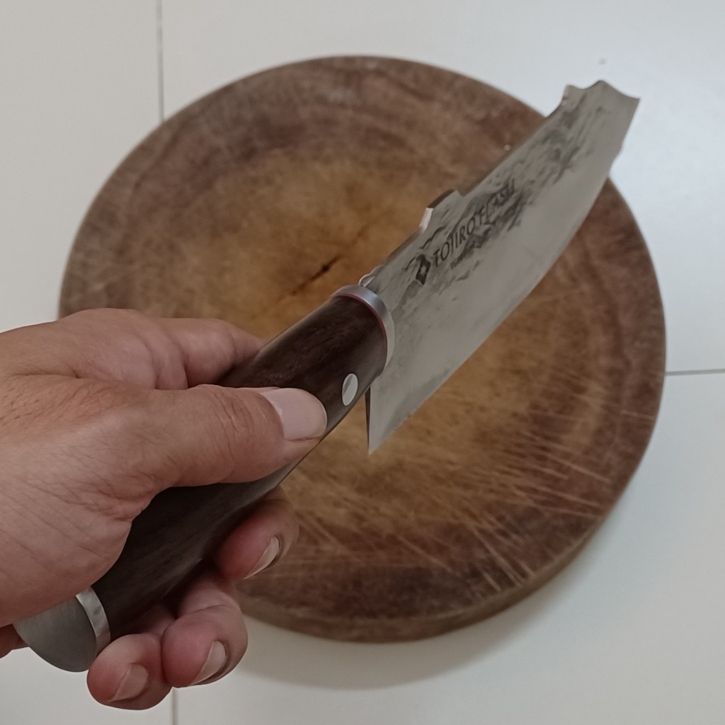 Cặp Dao Thái, Lọc, Băm Thịt Cá Sắc Bén. Dao Nhật Bãi