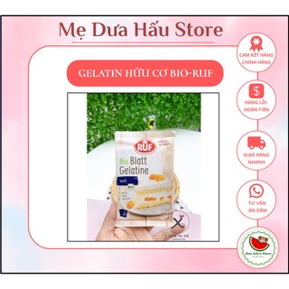 BỘT LÁ GELATIN HỮU CƠ ĐỨC LÀM THẠCH/PUDDING/KẸO CHIP