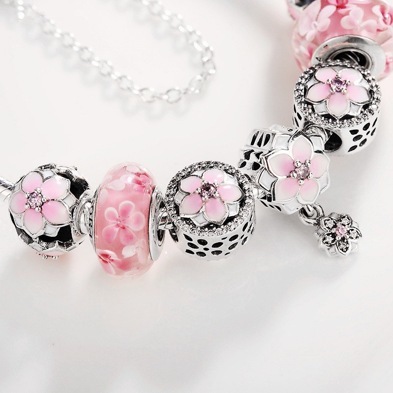 [Hàng cao cấp] Vòng Bạc S925 ALE Cao Cấp - Vòng Charm Bạc Chuẩn S925 - Mã sản phẩm VONGBAC_DN063