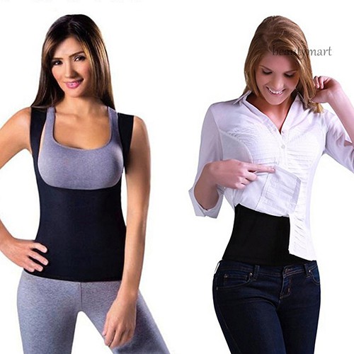 [Hàng mới về] Áo tank top giúp định hình cơ thể đốt cháy mỡ thừa chăm sóc vòng ngực mặc tập yoga/thể hình