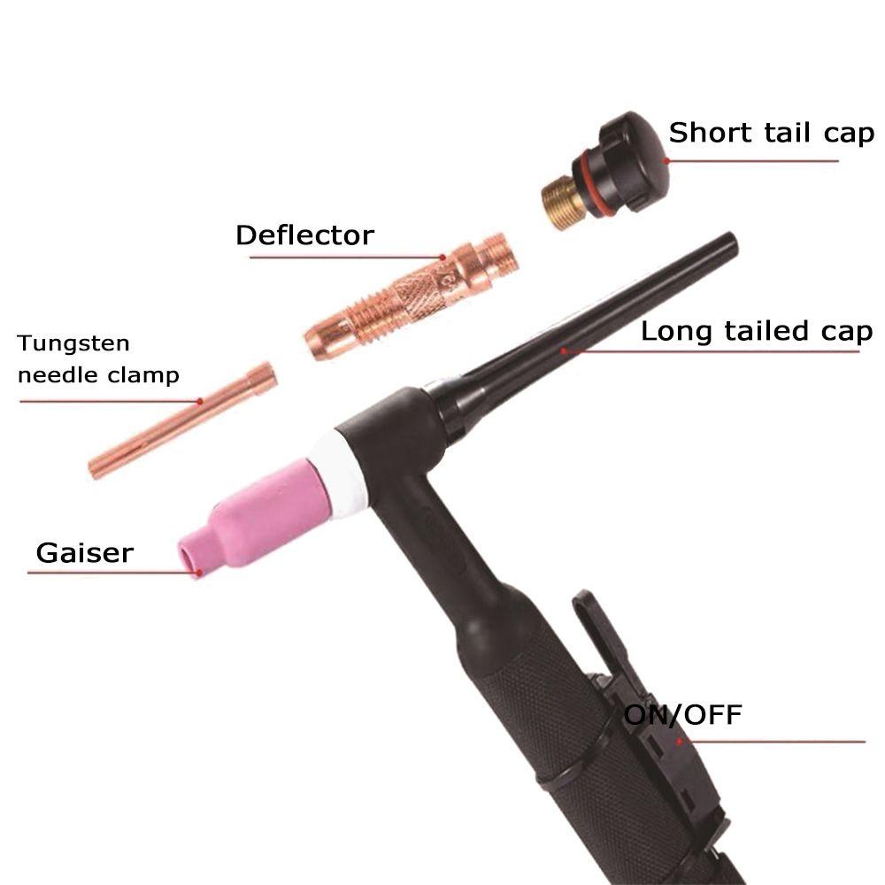 LAKAMIER Set 5 Đầu Kẹp Mũi Hàn WP 17 / 18 / 26