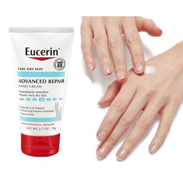 Bill US - Kem dưỡng da tay Eucerin Advanced Repair Hand Cream 78g