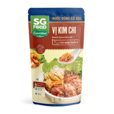 (Mẫu mới) Nước dùng lẩu cô đặc vị lẩu hải sản, vị thái chay,lẩu cô đặc vị thái 180G