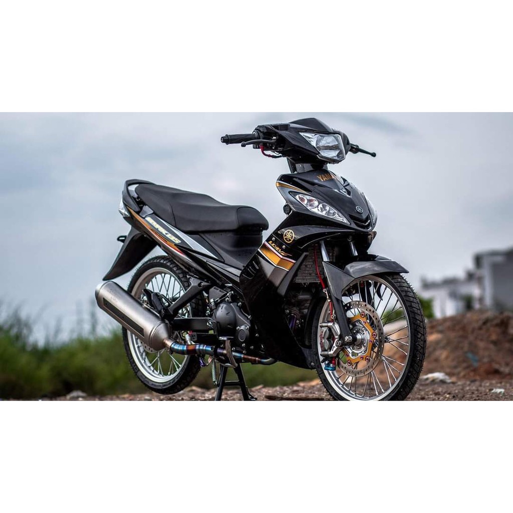 Tem rời Exciter 2006-2010 đen vàng Spark (C)
