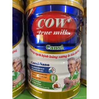 Sữa Cow True Milk CanXi 900g