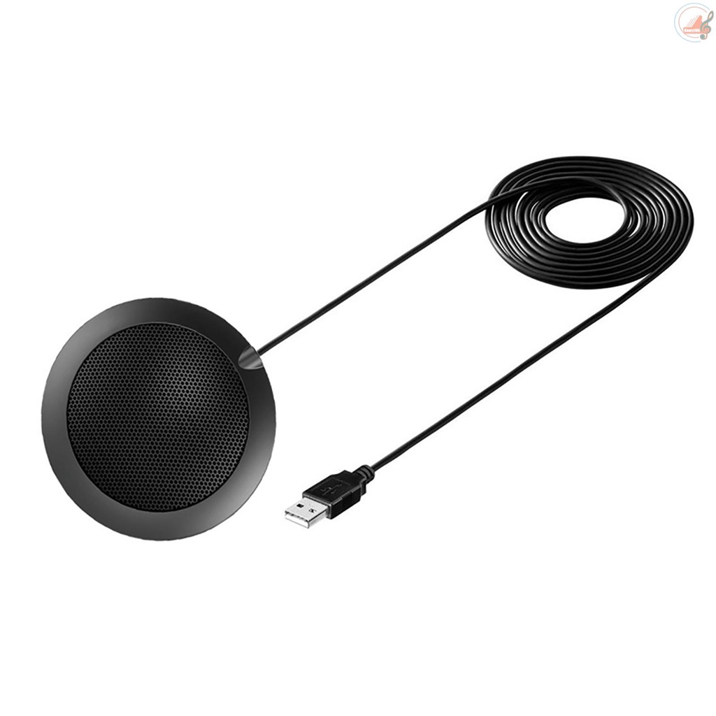 ✍H H✔Micro để bàn có cổng USB 360 độ° Micro đa hướng tương thích với Windows/Mac dùng cho máy tính/Laptop | BigBuy360 - bigbuy360.vn