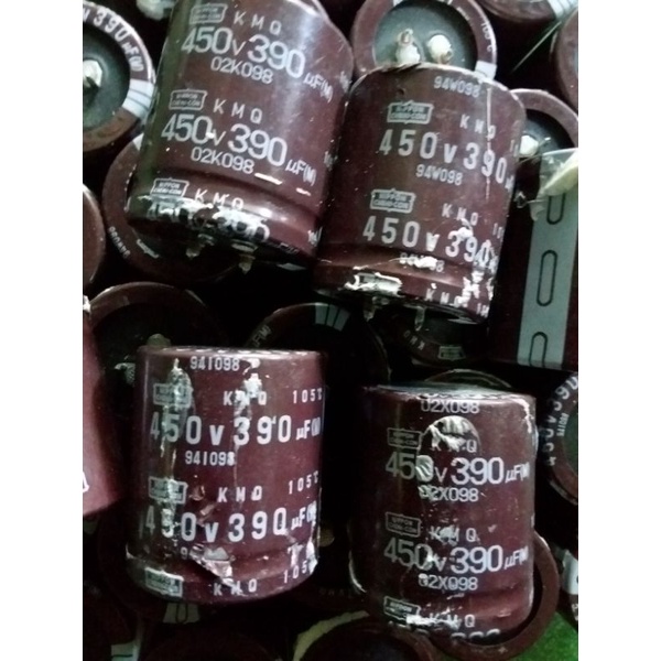 1 CHIẾC LỌC NGUỒN 450V-390UF THÁO