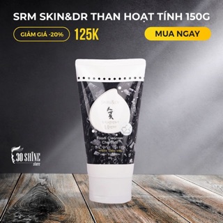 Sửa rửa mặt Skin&Dr than hoạt tính