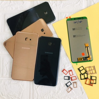 Combo Bộ Vỏ Sườn + Màn Hình Samsung J4 Plus Zin Hàng Cao Cấp (tặng khay sim)