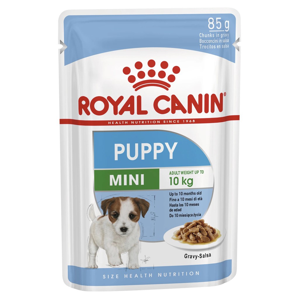 [Mã 44FMCGSALE1 giảm 10% đơn 250K] [85g] Pate cho chó con Royal Canin Mini Puppy
