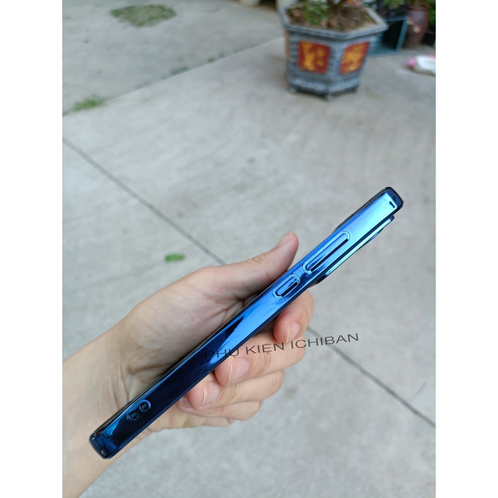 Ôp lưng Mạ Điện Xiaomi 12/ 12X/ 12S, Xiaomi 12 Pro/ 12S Pro Viền Màu Dẻo, Lưng Mờ Không Bám Vân Tay, Bảo Vệ Camera