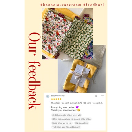 LẺ 01 VỎ GỐI COTTON THÔ HOẠ TIẾT HOA VINTAGE 50X70/ 45x65