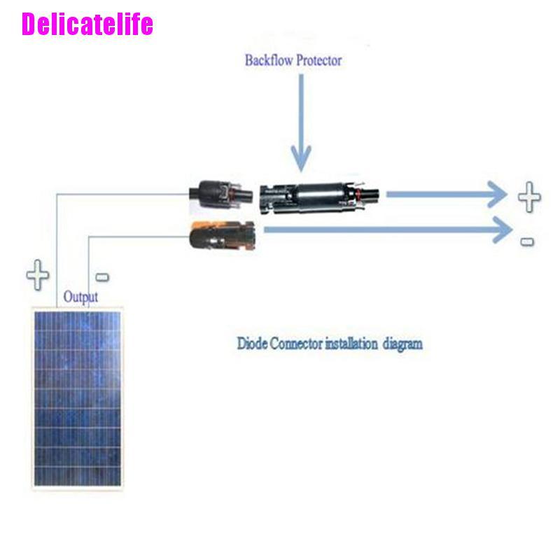 Đầu nối đi ốt năng lượng mặt trời 10A 15A 20A DC