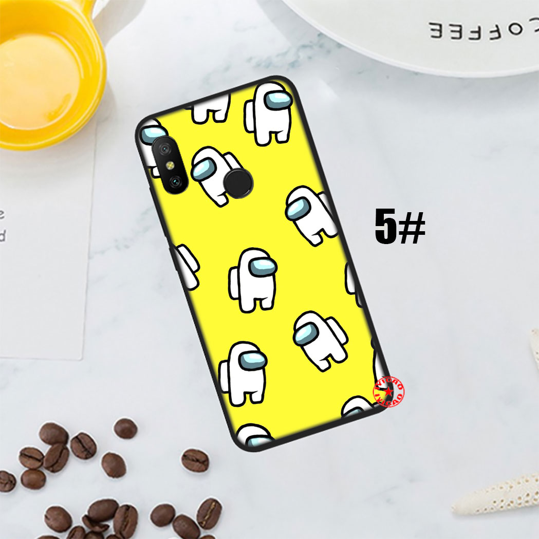 Ốp Điện Thoại Silicon Mềm Họa Tiết Among Us Dễ Thương 9qf Cho Xiaomi Redmi Note 5 6 7 Pro 4x