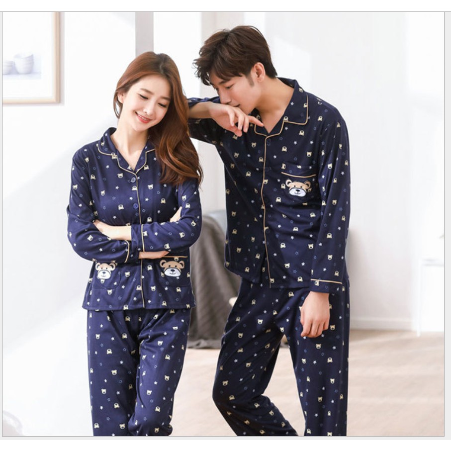 Bộ đồ ngủ pyjama nam 2018 Hàn Quốc cao cấp 109