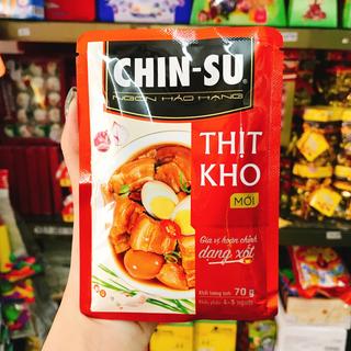 GIA VỊ HOÀN CHỈNH DẠNG XỐT CHIN-SU THỊT KHO 70G