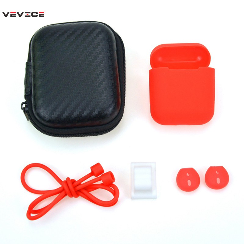 Set 5 phụ kiện lưu trữ bảo vệ tai nghe airpods tiện dụng | BigBuy360 - bigbuy360.vn