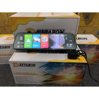 Cam hành trình gương D10 android xetabon