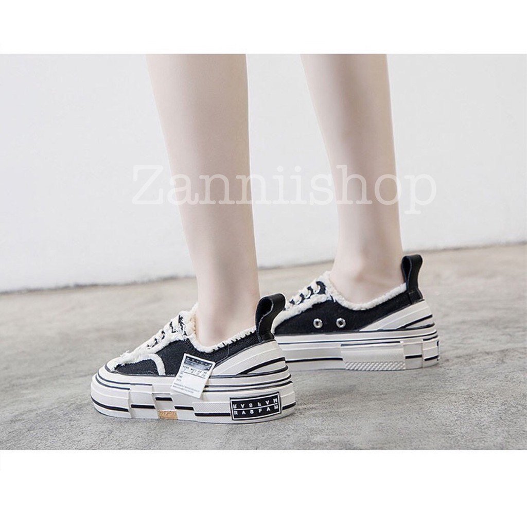 [HOT] Giày Sneaker vải rách style Ulzzang - Giày Thể Thao XV Nam Nữ Cao Cấp